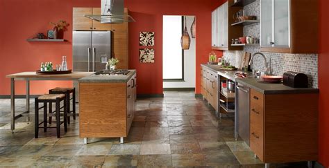 Red - Interior Colors - Inspirations | Behr Paint | Red kitchen walls ...