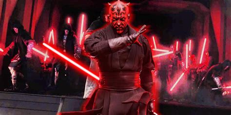 Star Wars: Why Red Lightsabers Symbolize the Sith's Domination of The Force