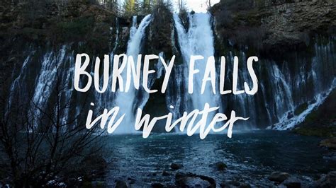 Burney Falls in Winter - YouTube