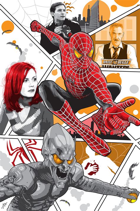 Spider-Man "Power & Responsibility" Movie Poster :: Behance