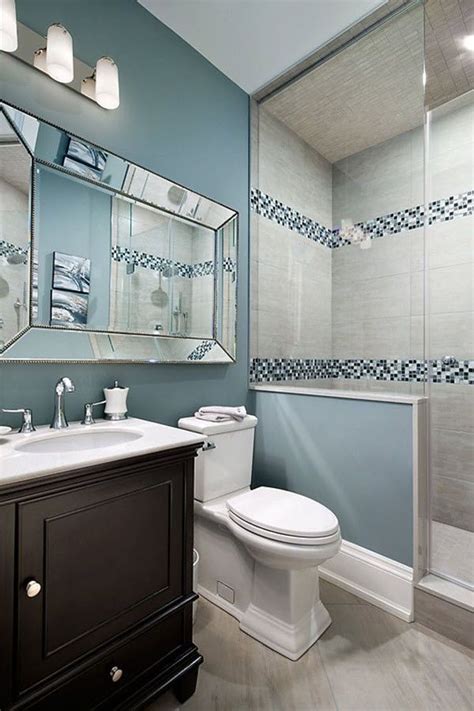 blue and grey bathroom images - Janiece Brumfield