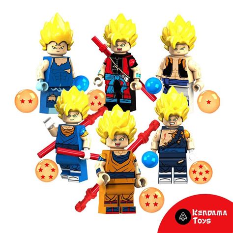 Goku Minifigures Lego Compatible Dragon Ball Minifigure | The Best Porn ...