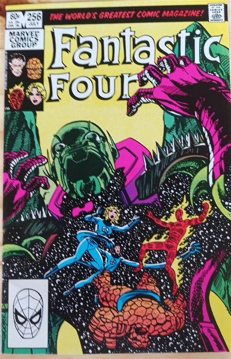 Fantastic Four 256 jul 1983, Marvel Annihilus.. - Etsy | Fantastic four ...