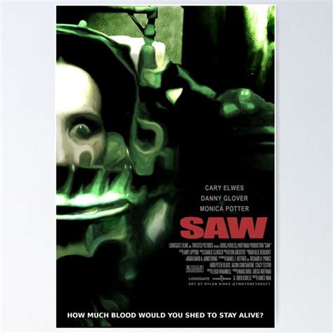 "SAW 2004 Painted Poster Design 1/2" Poster for Sale by TwoToneTarget ...