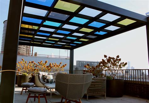 HMH Architectural Metal and Glass - Custom metal pergola