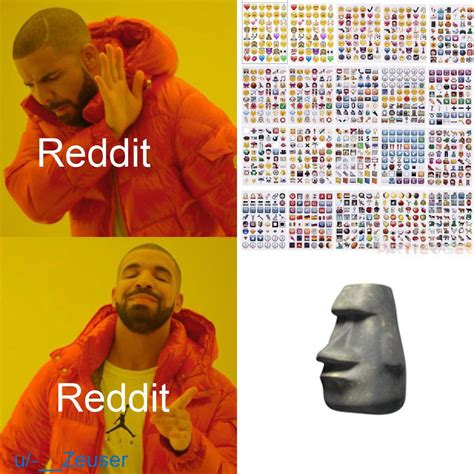 73+ Meme Emoji Moai