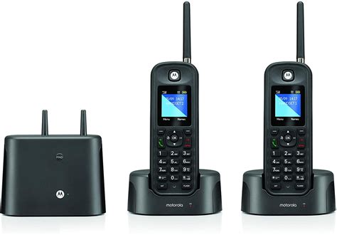 Motorola O212 Indoor/Outdoor Digital Cordless Phone with Answering ...