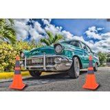 2Pack 28" inch Collapsible Traffic Cones Orange Traffic Safety Cones ...