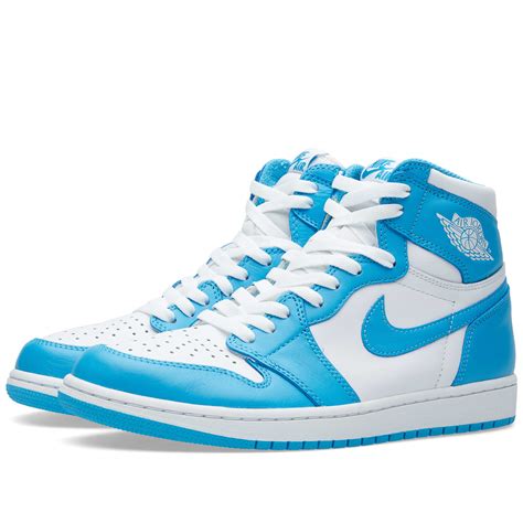 Nike Air Jordan 1 Retro High OG White & Dark Powder Blue | END. (US)