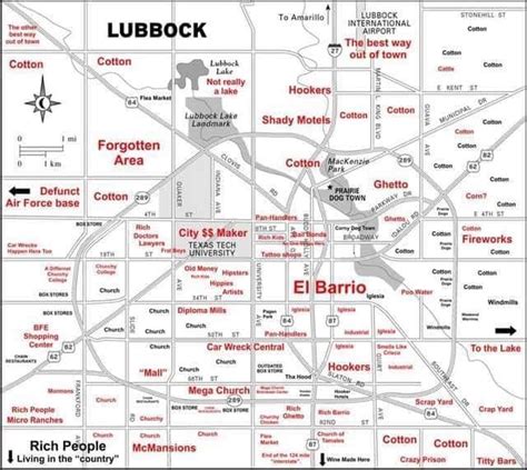 The Judgmental Map of Lubbock, Texas: Hilarious or Too Outrageous?