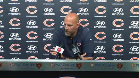 Matt Nagy Press Conference 9.16 | Chicago Bears