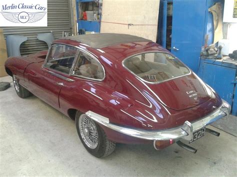 Jaguar E Type Restoration Photos Series 2 2 - Merlin Classic Cars