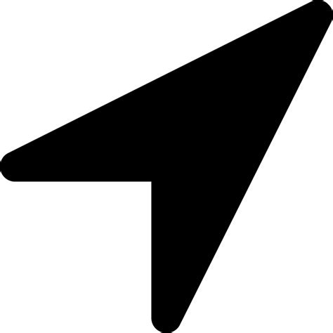 Location-arrow icon. Free download transparent .PNG | Creazilla