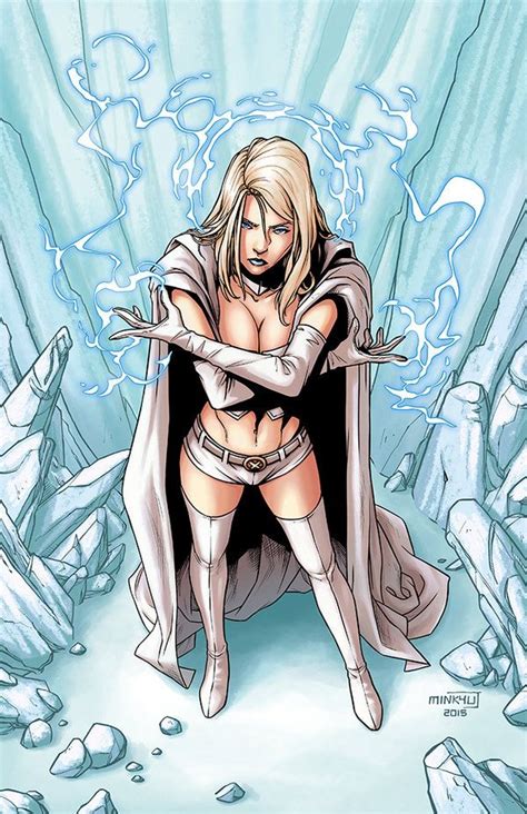 Emma Frost by Minkyu Jung More Marvel Girls, Comics Girls, Marvel Dc ...