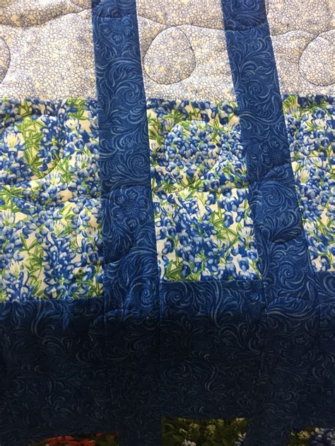 Texas Bluebonnet Quilt | Etsy