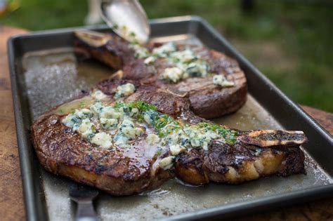 Grilling Thick Steaks, a Leisurely Approach - The New York Times