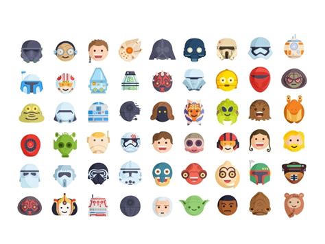 Star Wars Emoji by Aleksandar Savić / Almigor on Dribbble