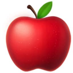 Red Apple Emoji (U+1F34E)