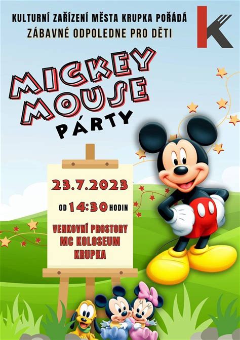 MICKEY MOUSE PARTY 23. 7. 2023 | Krušné hory