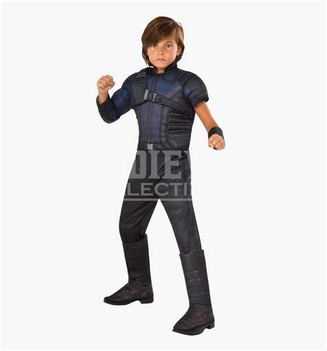 Kids Marvel Civil War Deluxe Hawkeye Costume - Hawkeye Costume, HD Png ...