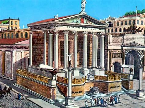 Roman History on Twitter: "Temple of Caesar"