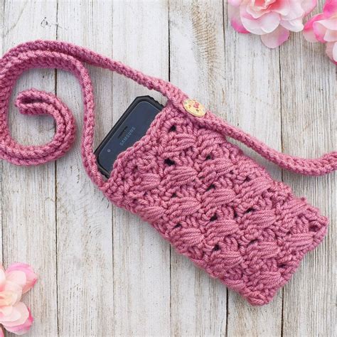 Free Pattern For Cell Phone Pouch Crochet Cell Phone Cozy Free Pattern ...