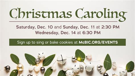 Christmas Caroling 2022 — McBIC • Mechanicsburg Brethren in Christ Church