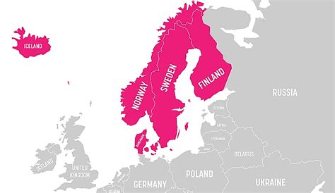 The Countries Of Northern Europe - WorldAtlas