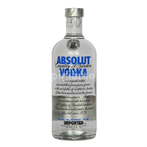 Absolut Blue Vodka 40% 75cl 750ml in Nairobi | PigiaMe