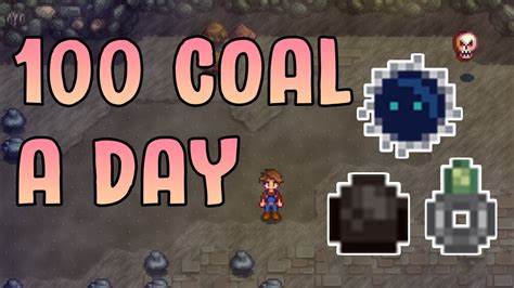 How to Farm Coal (100 Per Day) [Stardew Valley] - YouTube