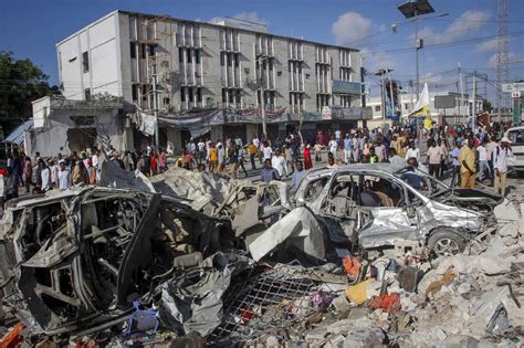 Somalia car bombings: At least 100 people were killed : NPR