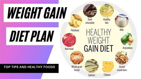 7 Days Weight Gain Diet Chart | High Calorie Foods