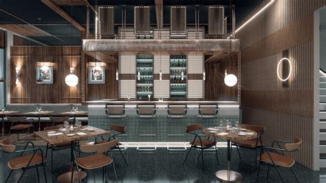 The LOG Restaurant | Interior Design Project on Behance