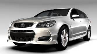 Holden Commodore SV6 Sportwagon VF Series II 2016 3D Model - FlatPyramid