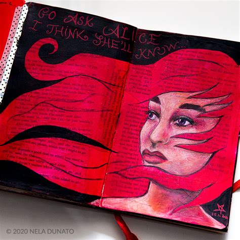 My 6 favorite mixed media art journal & sketchbook techniques | Nela ...