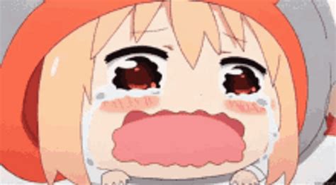 Crying Anime Kawaii Sad GIF | GIFDB.com