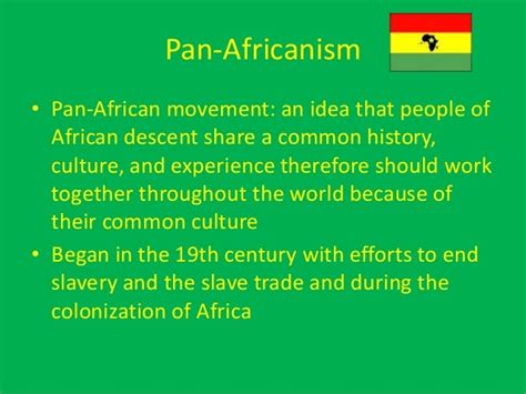 Pan Africanism