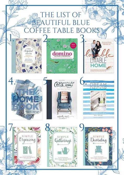 Beautiful decor books in blue - a collection of must-have coffee table books! - My Pretty Pretty ...