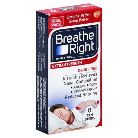 Breathe Right Extra Strength Tan Strips - Shop Sinus & Allergy at H-E-B