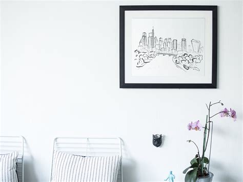 Philadelphia Skyline Sketch Art Print Philly Skyline - Etsy