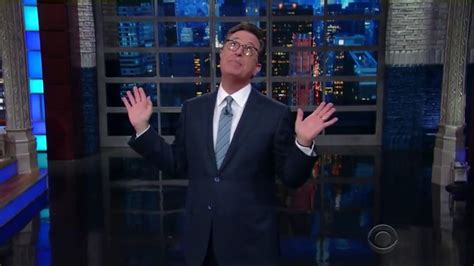 Stephen Colbert monologue talks CEOs turning on Donald Trump