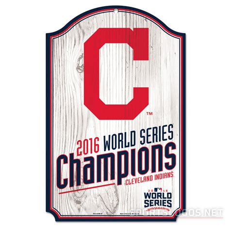 2016 World Series Champions Cleveland Indians Sign – SportsLogos.Net News