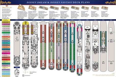 Deck Plans for Disney Cruise Line - theDIBB