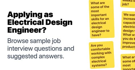 Electrical Design Engineer Interview Questions