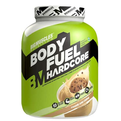 Big Muscles Nutrition Body Fuel Hardcore, 6LBS at Rs 2450/box in New Delhi | ID: 22709826212