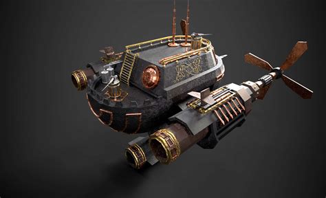 ArtStation - MODEL AIRSHIP