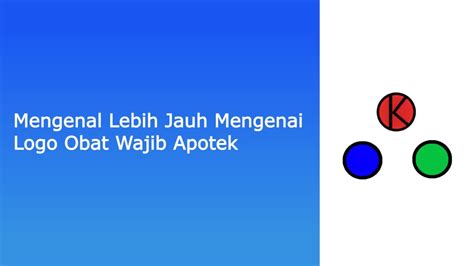 Mengenal Logo Obat Wajib Apotek Lebih jauh | Vmedis