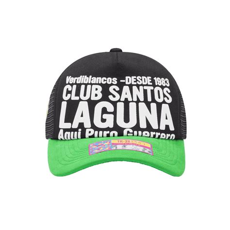 Santos Laguna Club Gold Trucker Hat – Fan Ink