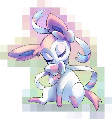 HOW FLIPPING CUTE Sylveon fanart by Celebi-Yoshi.deviantart.com on ...