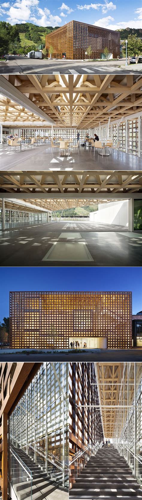 Aspen Art Museum | Shigeru Ban Architects - Arch2O.com | Aspen art ...